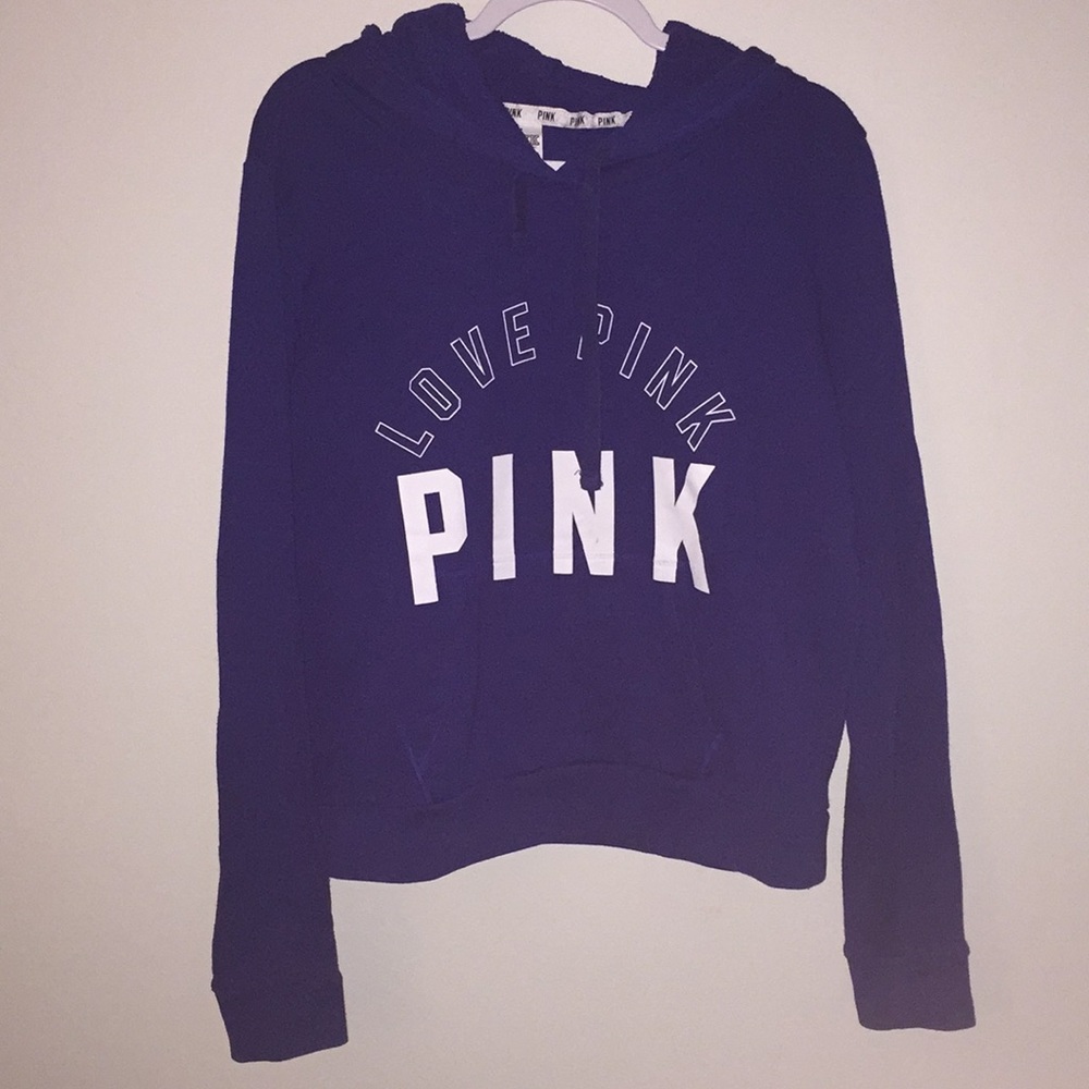 Pink pull over sweatshirt